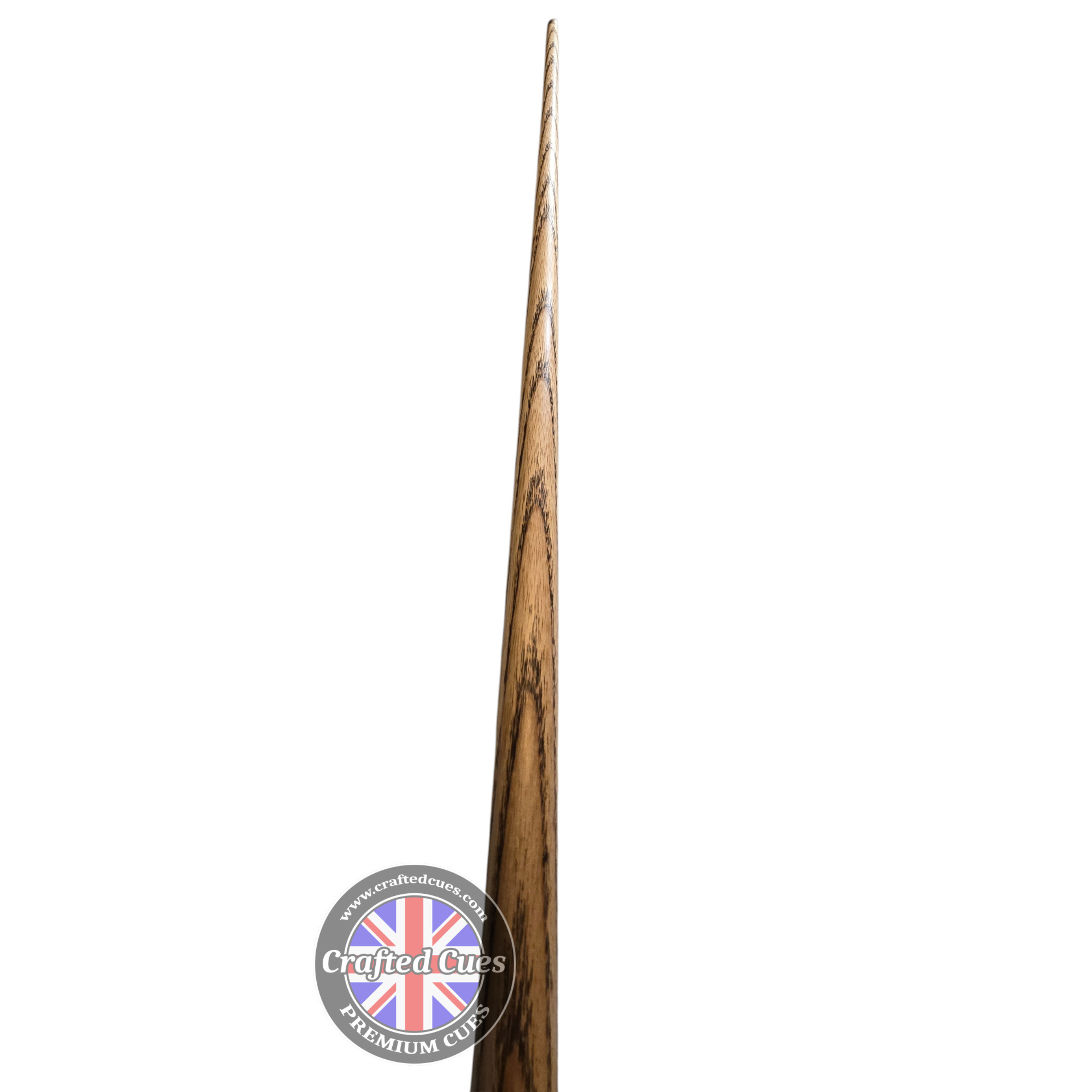 Premium Dark Rosewood 3/4 Pool Cue with White Veneer Design (8.5mm Tip) | Chalky Trousers