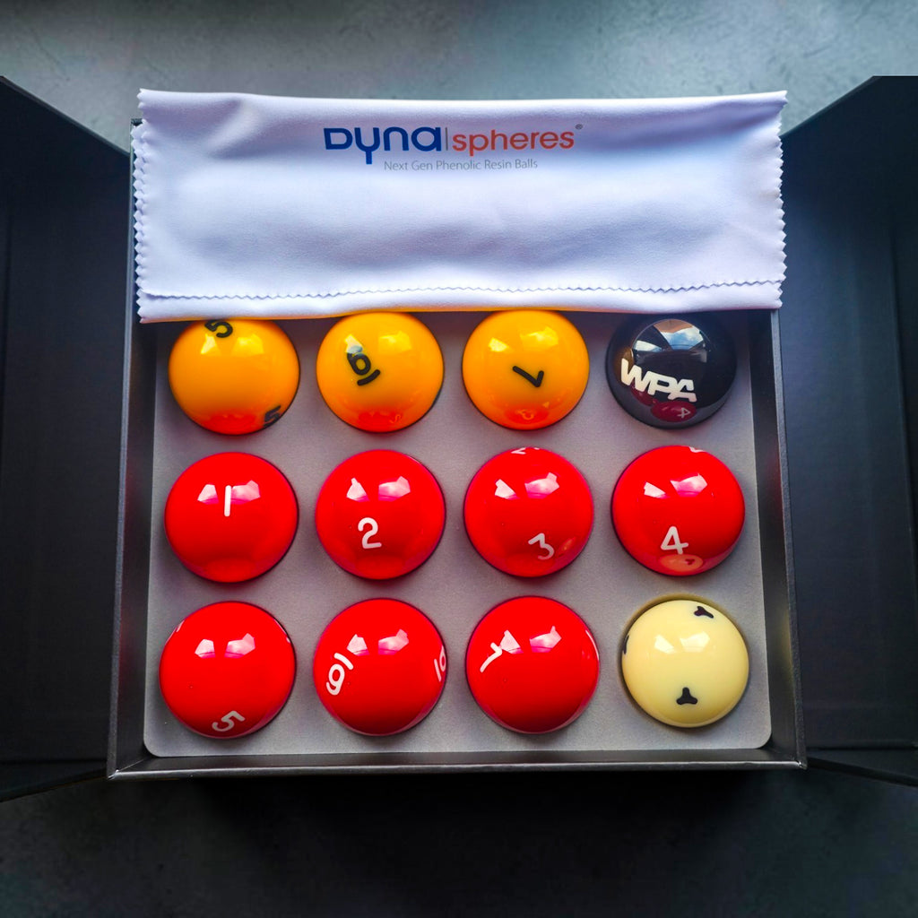 Dynasphere WPA Blackball Pool Balls | Chalky Trousers