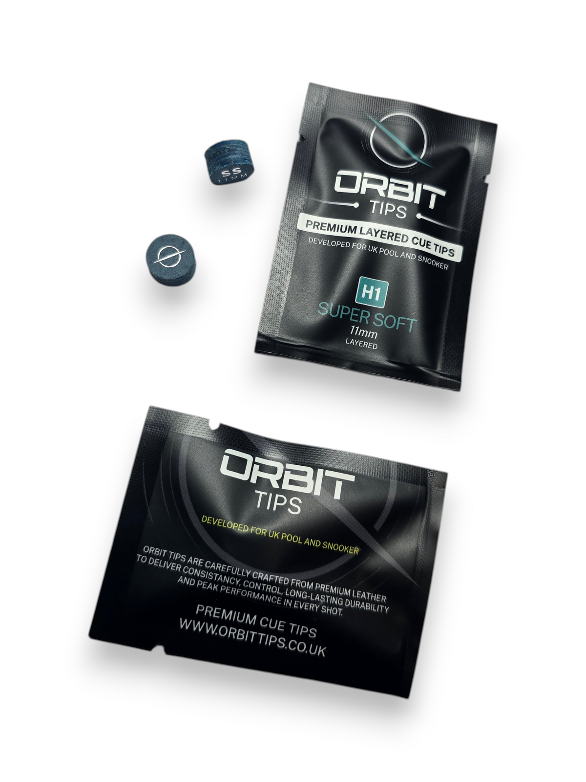 Orbit Cue Tips | Layered & Pressed Pool & Snooker Tips
