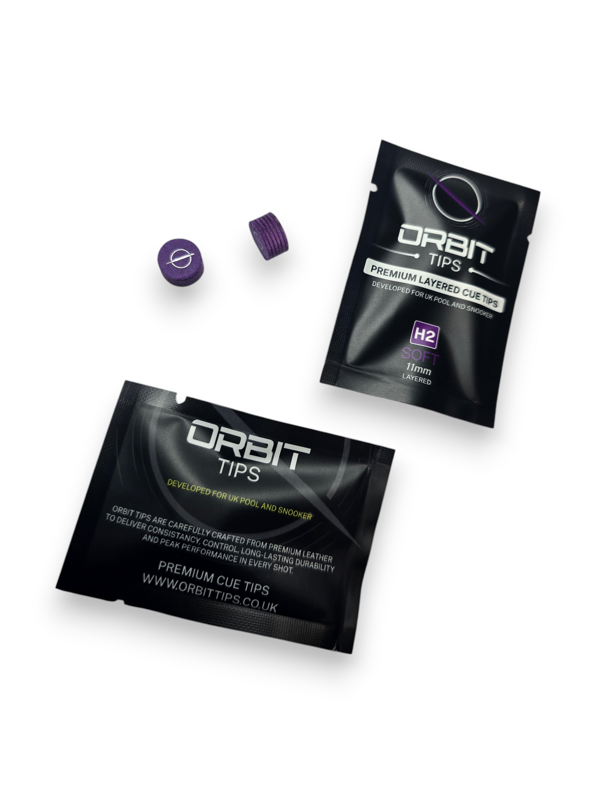 Orbit Cue Tips | Layered & Pressed Pool & Snooker Tips