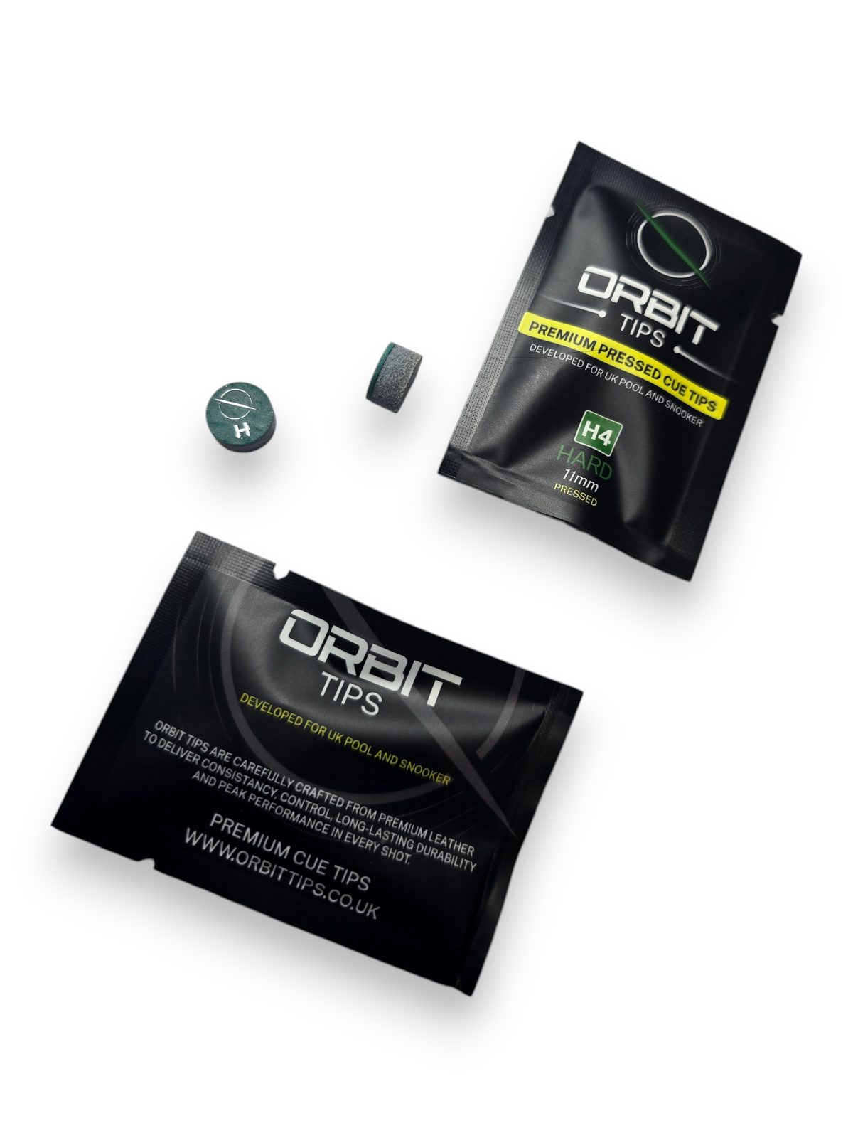 Orbit Cue Tips | Layered & Pressed Pool & Snooker Tips