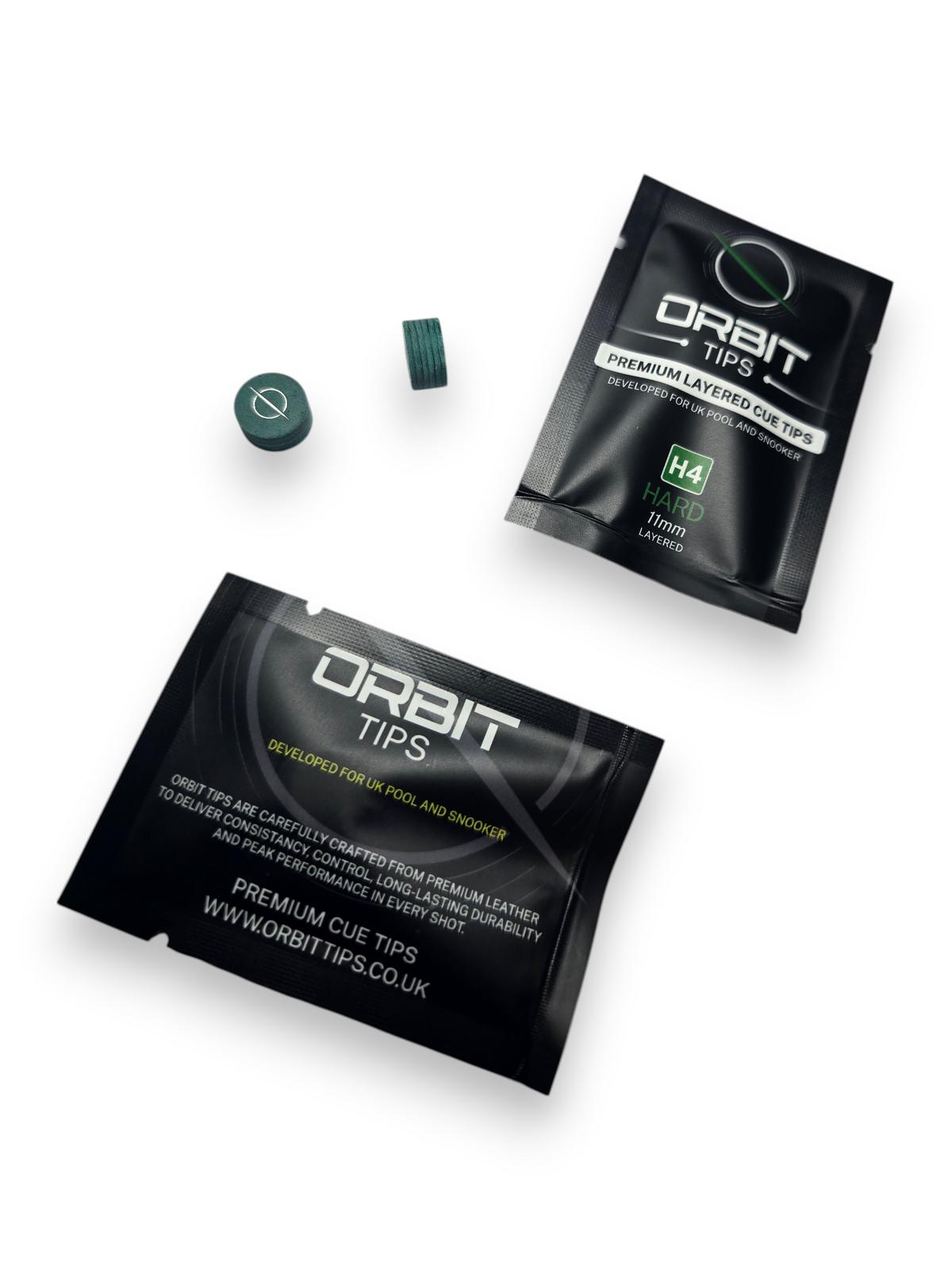 Orbit Cue Tips | Layered & Pressed Pool & Snooker Tips
