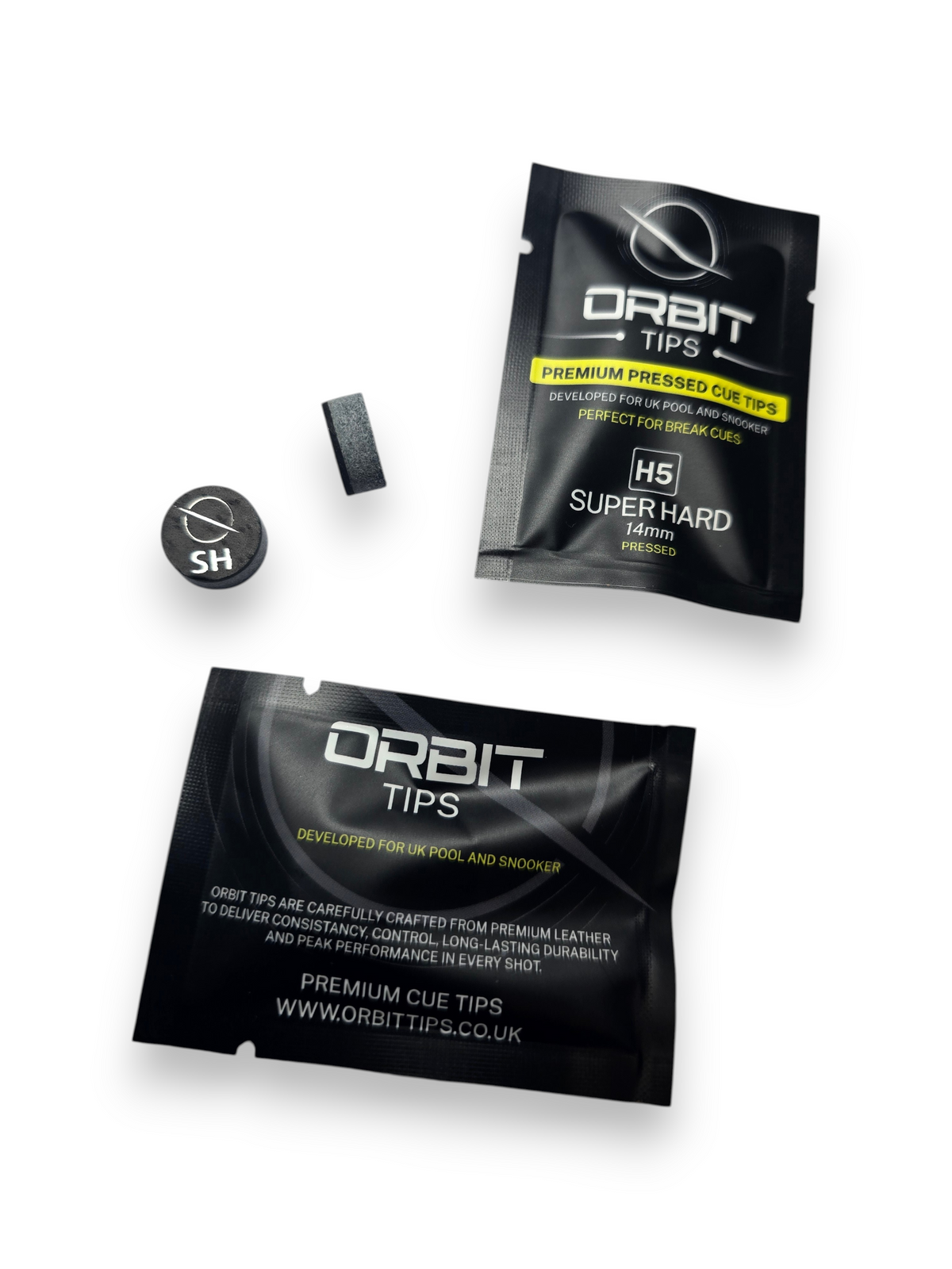 Orbit Cue Tips | Layered & Pressed Pool & Snooker Tips