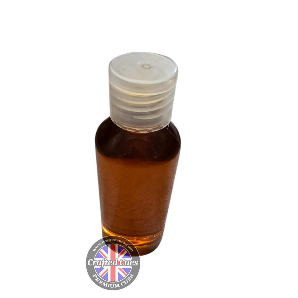 Crafted Cues Cue Oil – Natural Shaft Conditioning Oil | Chalky Trousers