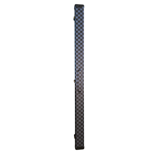 Cue Case - 3/4 Blue & Black Checkered | Chalky Trousers