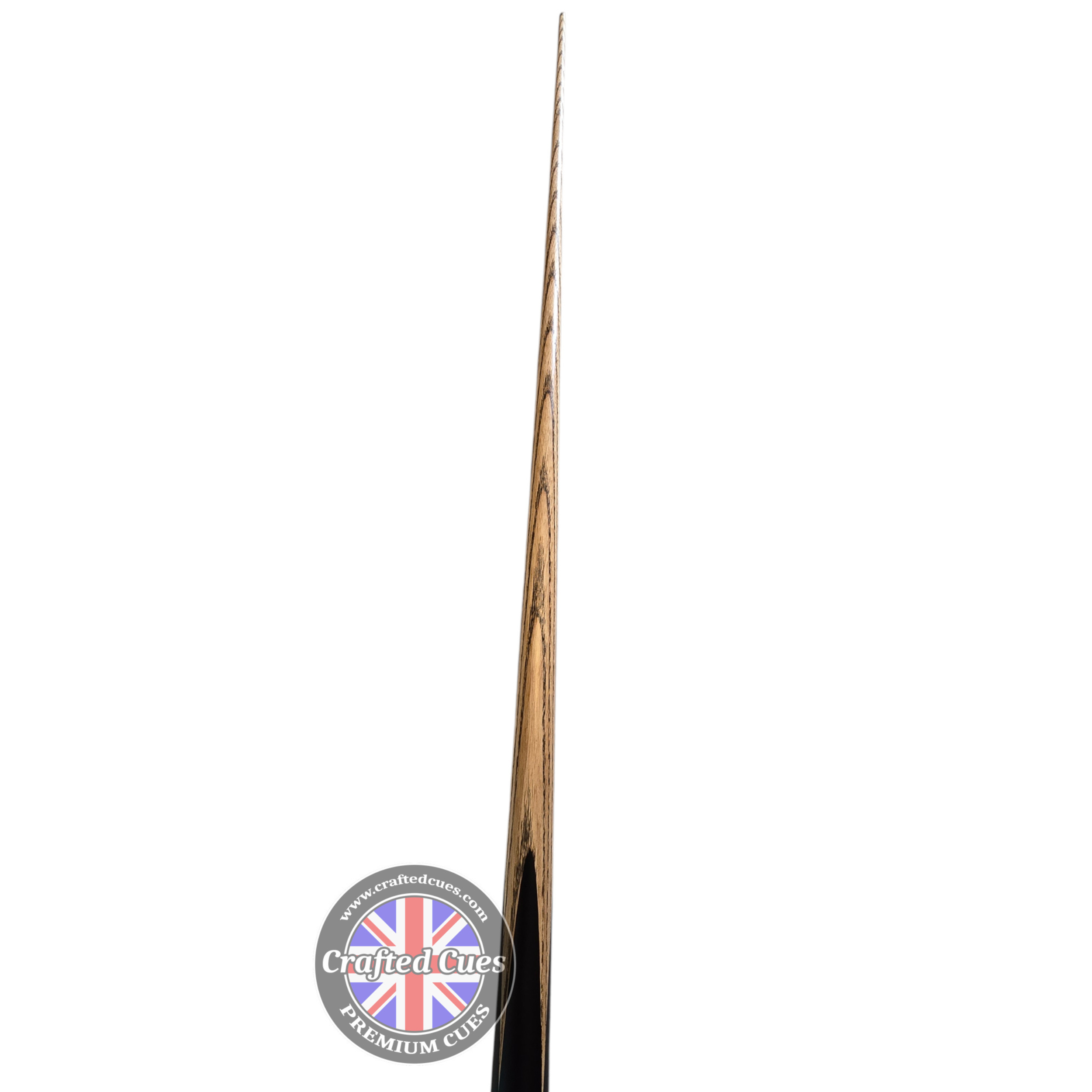 Premium Dark Rosewood 3/4 Pool Cue with White Veneer Design (8.5mm Tip) | Chalky Trousers