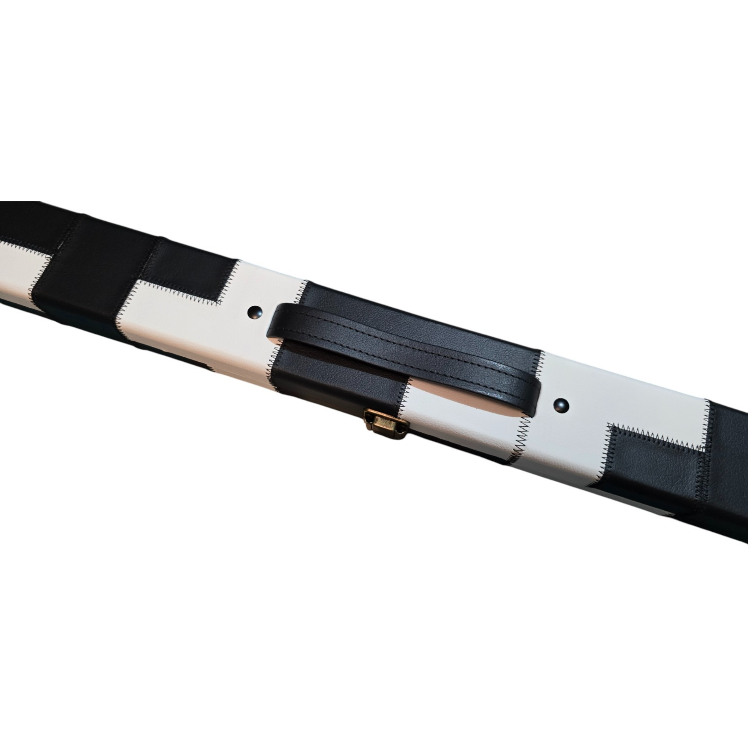 Cue Case - 3/4 Black and White Patchwork | Chalky Trousers