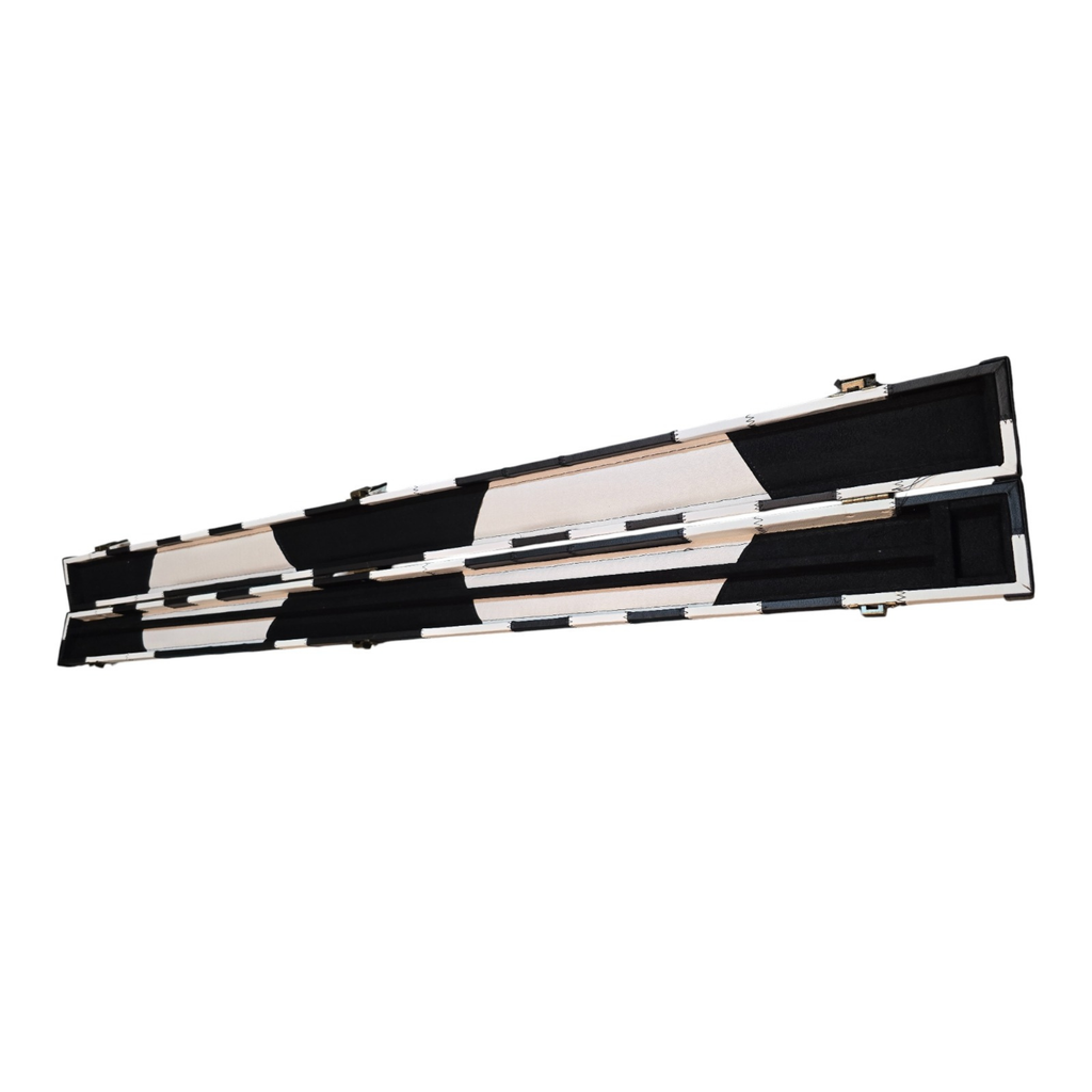 Cue Case - 3/4 Black and White Patchwork | Chalky Trousers