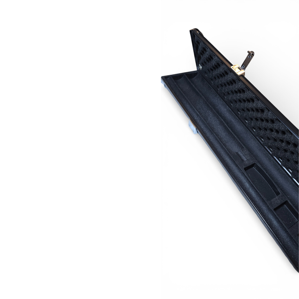 Cue Case - 1 piece Aluminium - 2 Cues & Accessories | Chalky Trousers