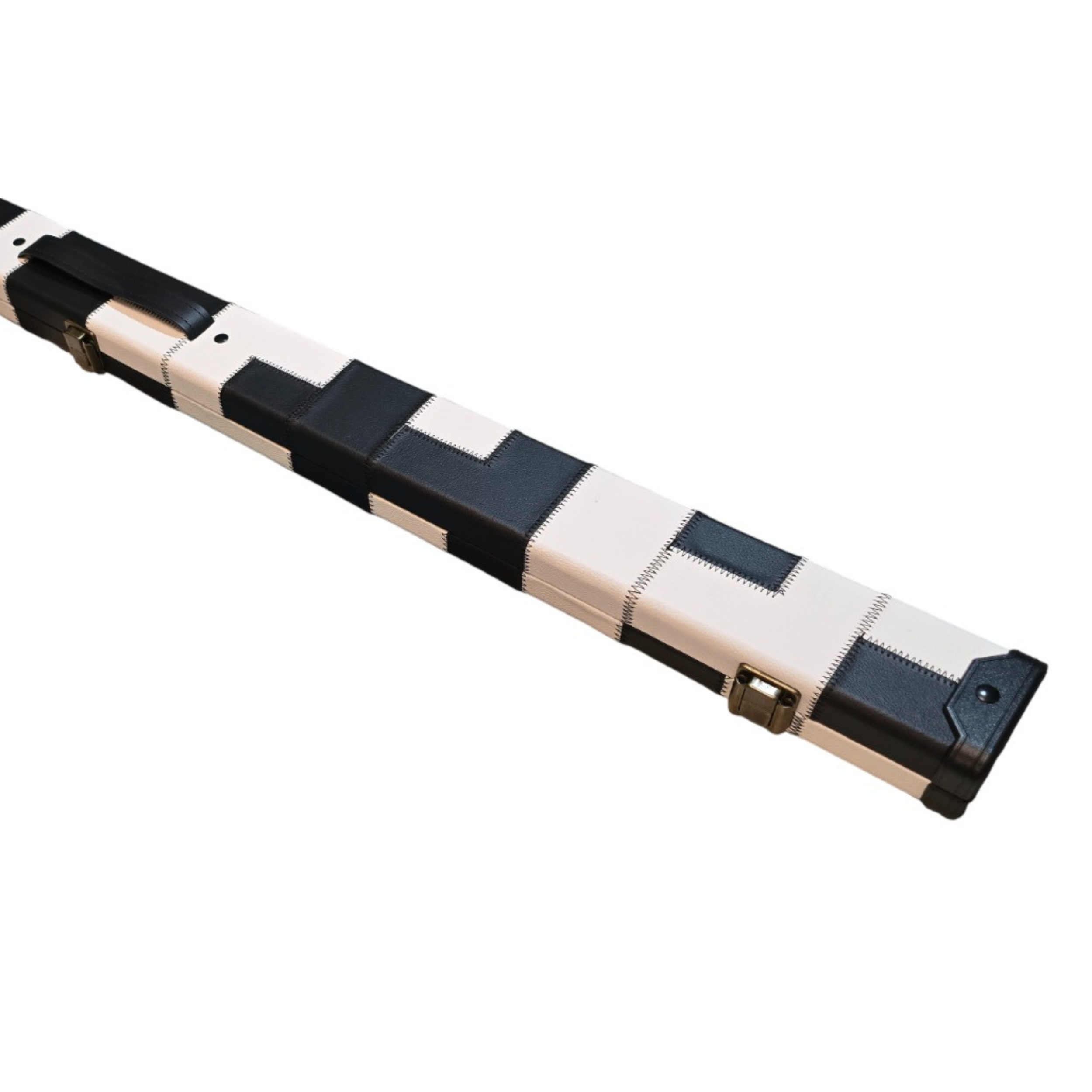 Cue Case - 3/4 Black and White Patchwork | Chalky Trousers