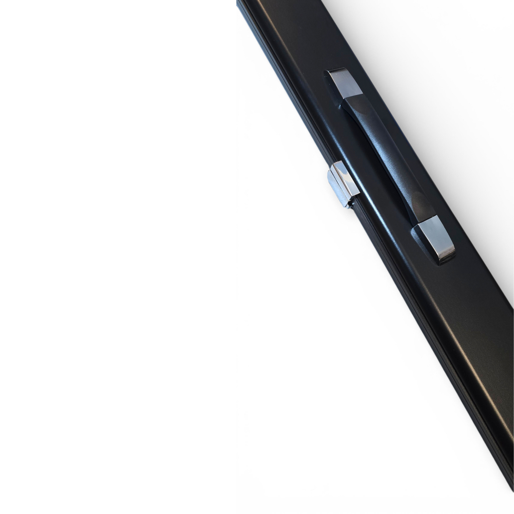 Cue Case - 1 piece Aluminium - 2 Cues & Accessories | Chalky Trousers
