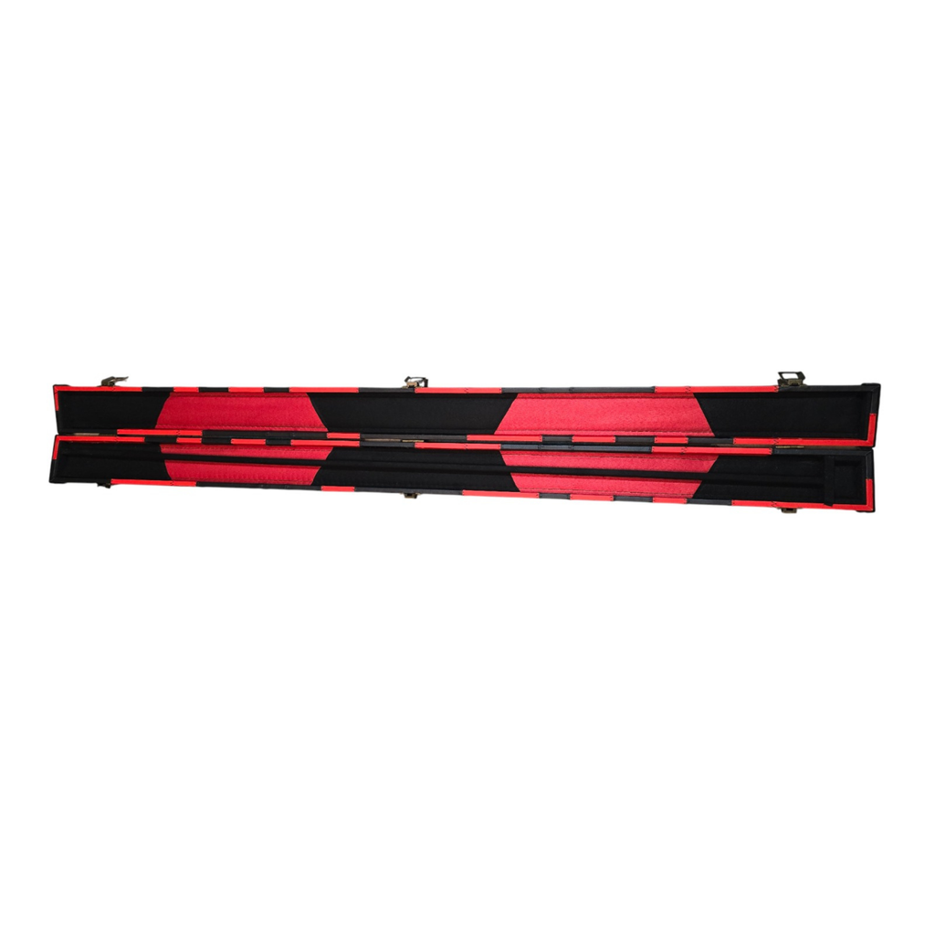 Cue Case - 3/4 Red and Black Patchwork | Chalky Trousers