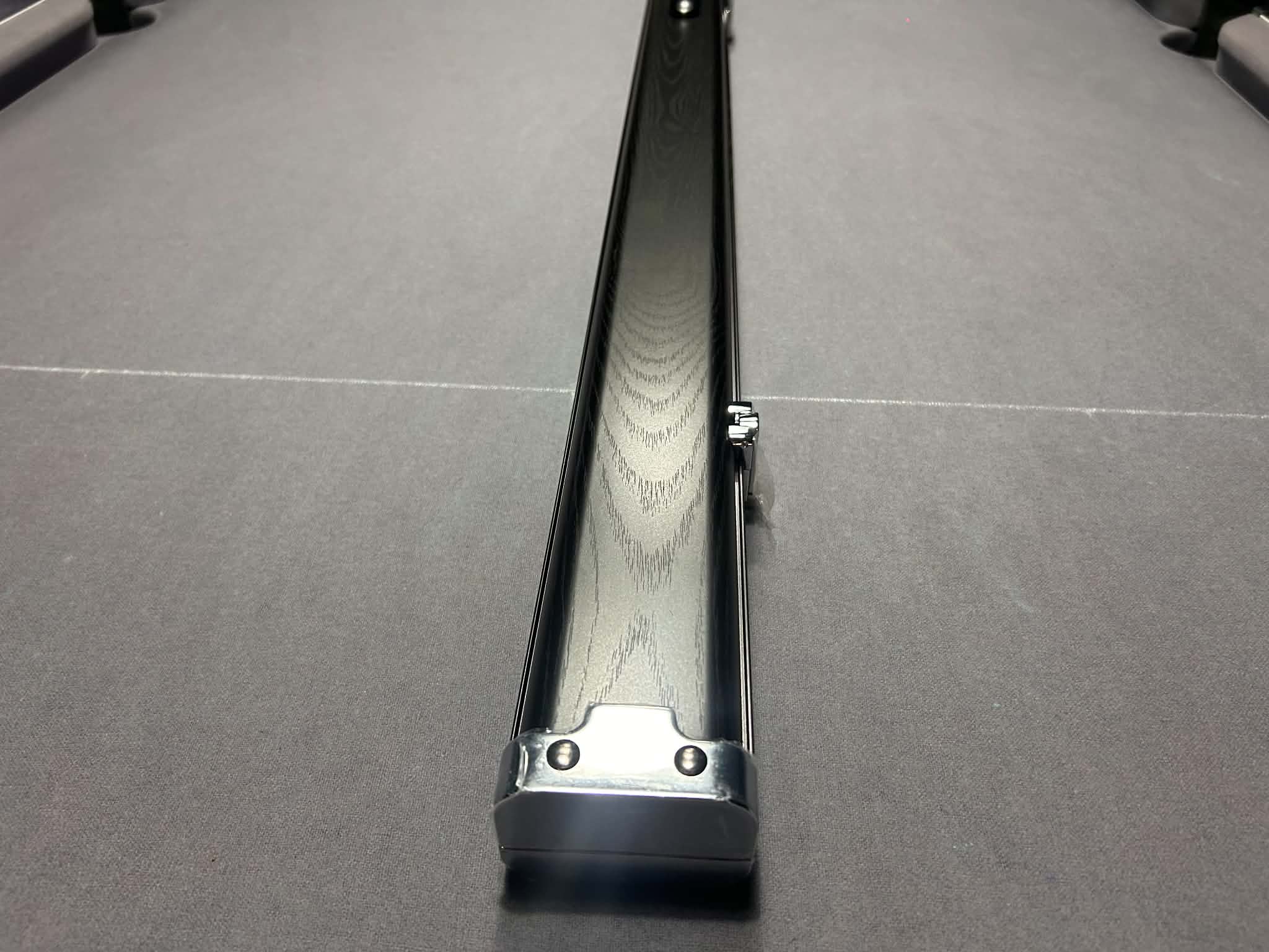 Slimline Aluminium Wood Effect 2 Cue One Piece Cue Case 60inch