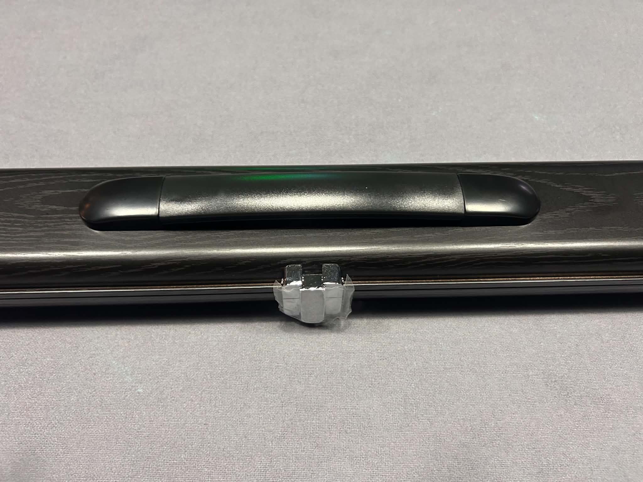 Slimline Aluminium Wood Effect 2 Cue One Piece Cue Case 60inch