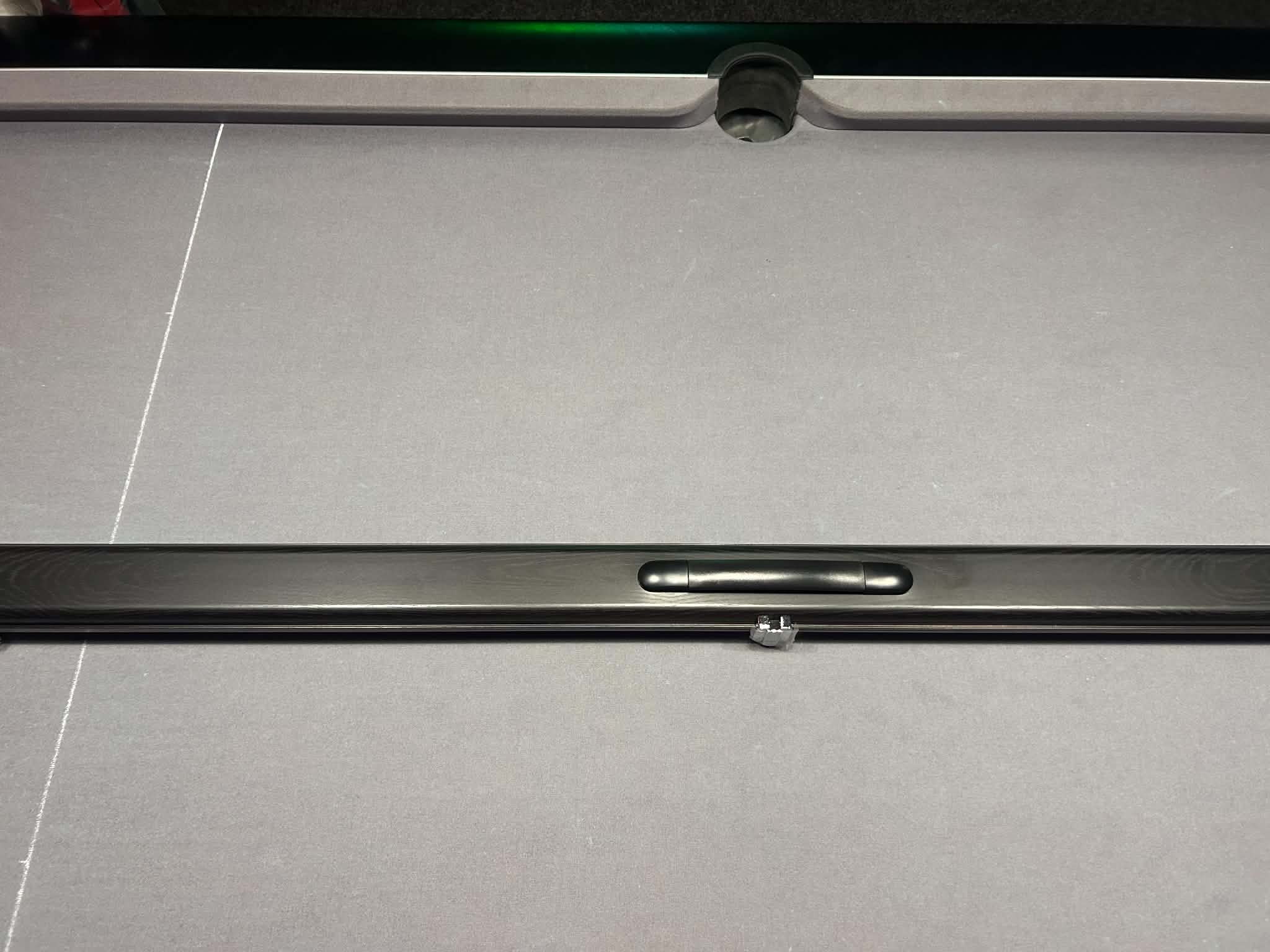 Slimline Aluminium Wood Effect 2 Cue One Piece Cue Case 60inch