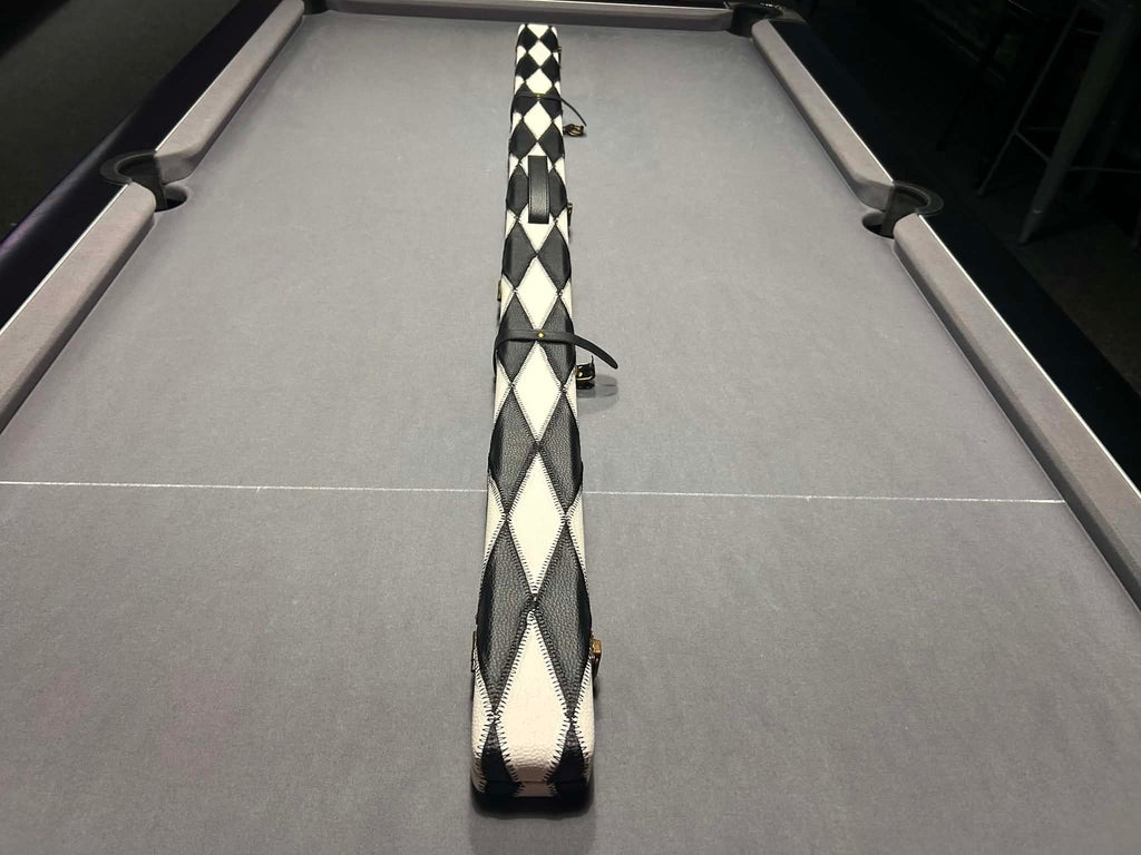 Slimline Leatherette 2 Cue One Piece Cue Case 60inch