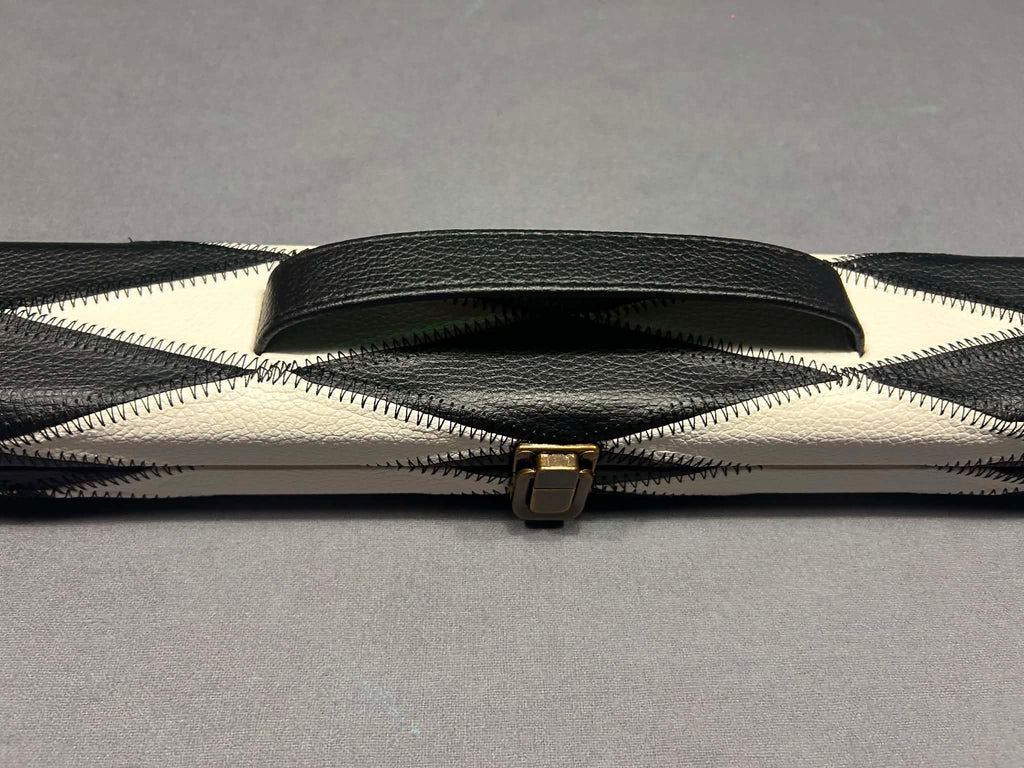 Slimline Leatherette 2 Cue One Piece Cue Case 60inch