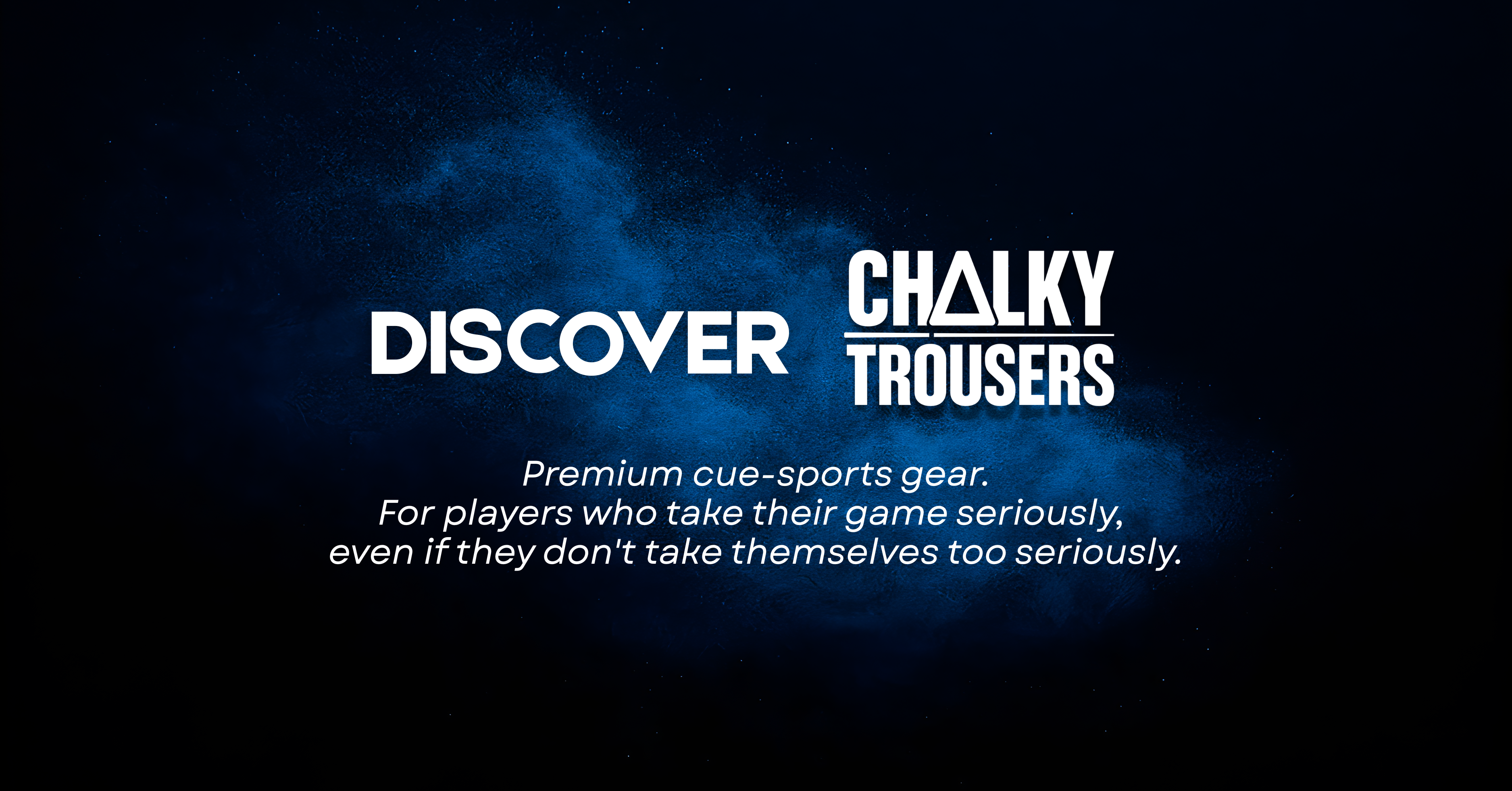 Discover Chalky Trousers pool accessories including cue towels and cue care gear