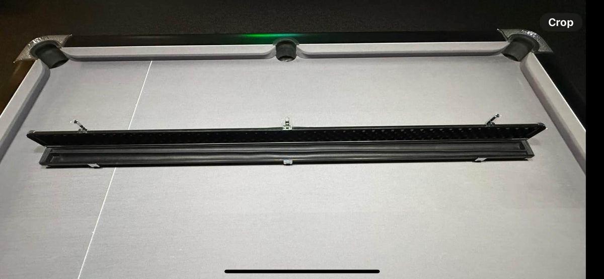 Slimline Aluminium Wood Effect 2 Cue One Piece Cue Case 60inch