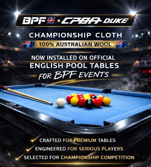 BPF x CPBA Duke 7ft Napped Pool Cloth